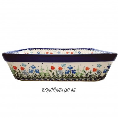 404 Bunzlau Ovenschaal M 1,8 Liter decor 