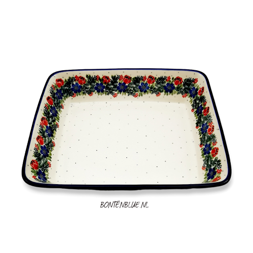 405 Bunzlau Ovenschaal L 2,5 Liter decor 1535X Ballerina