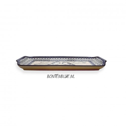 410 Bunzlau Cake dish L 31,5 cm decor Unikat 4830X