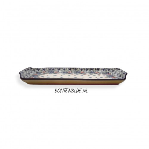 410 Bunzlau Cake dish L 31,5 cm decor 