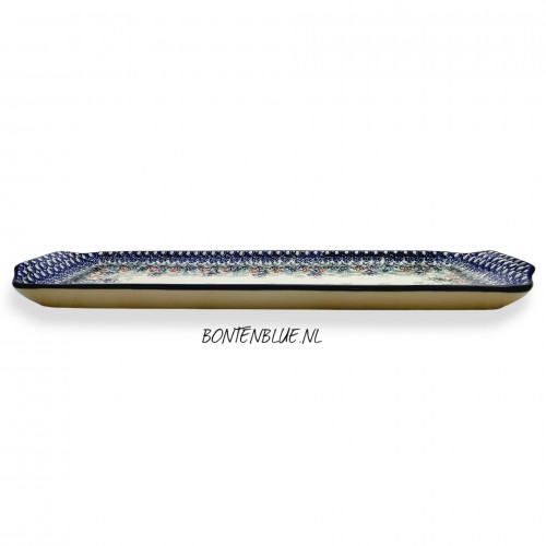 416 Bunzlau Cakeschaal XL 41,5 cm decor 2913X