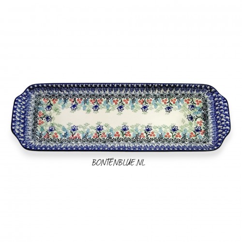 416 Bunzlau Cakeschaal XL 41,5 cm decor 2913X