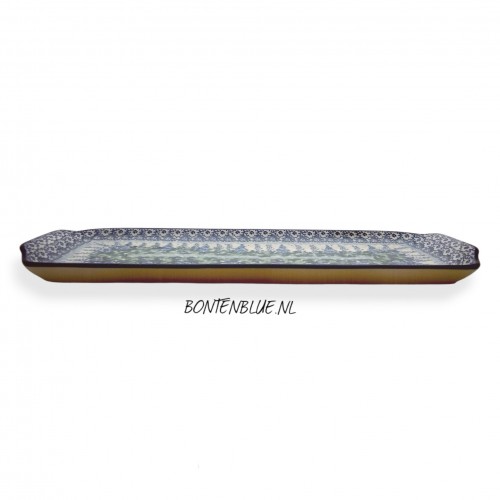 416 Bunzlau Cakeschaal XL 41,5 cm decor 