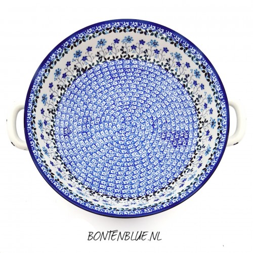 420 Bunzlau Ronde schaal met open hv L Ø 27 cm decor 2785X Spring Hill 420 Bunzlau Ronde schaal met open hv L Ø 27 cm decor 2785X Spring Hill