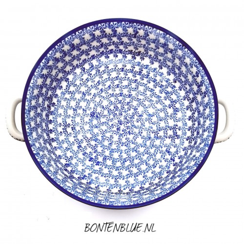 420 Bunzlau Ronde schaal met open hv L Ø 27 cm decor 2790X 420 Bunzlau Ronde schaal met open hv L Ø 27 cm decor 2790X