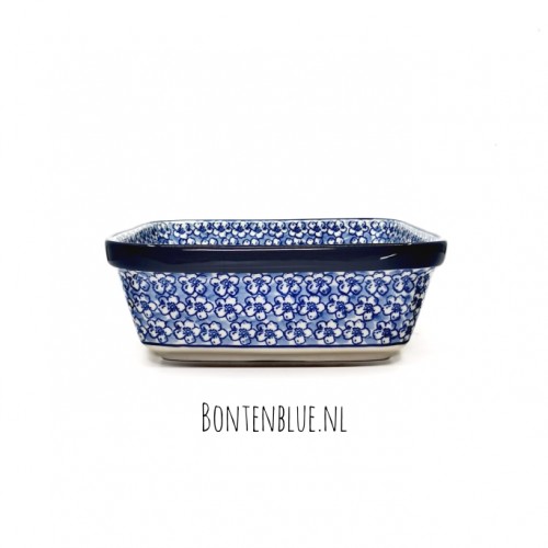 430 Bunzlau Vierkante schaal L 1,5 Liter decor 2176X Buttercup