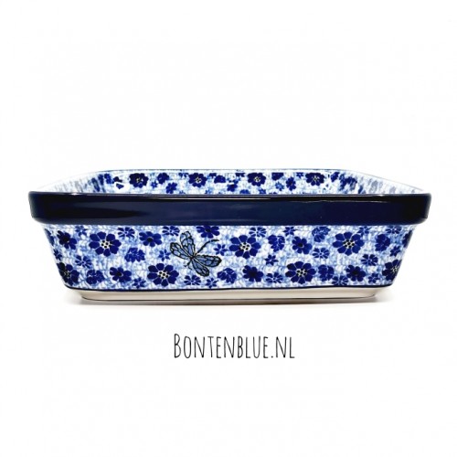 431 Bunzlau Oven dish XL 2,8 Liter decor 1443X Dragonfly