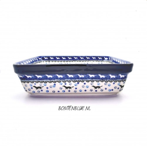 431 Bunzlau Oven dish XL 2,8 Liter decor 2151X Teckel