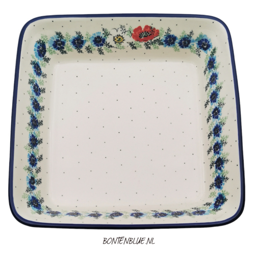 431 Bunzlau Ovenschaal XL 2,8 Liter decor 