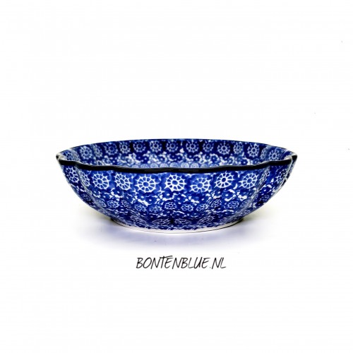 448 Bunzlau Ribbed bowl S Ø 16 cm decor 2615X 448 Bunzlau Ribbed bowl S Ø 16 cm decor 2615X