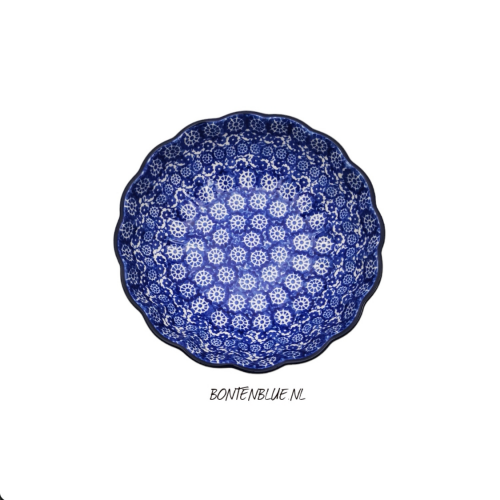 448 Bunzlau Ribbed bowl S Ø 16 cm decor 2615X 448 Bunzlau Ribbed bowl S Ø 16 cm decor 2615X