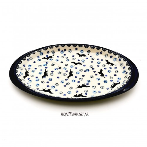 469 Bunzlau Serving dish decor 2151X Teckel