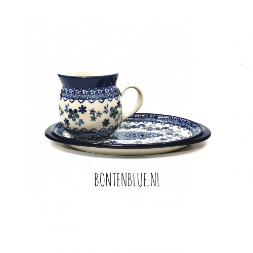 469 Bunzlau Serving dish decor 2333X Harmony