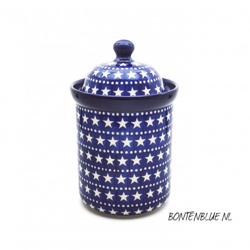 491 Storage jar M 1 Liter decor 119X Midnightstar