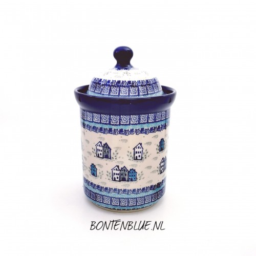 491 Storage jar M 1 Liter decor Unikat 4939X