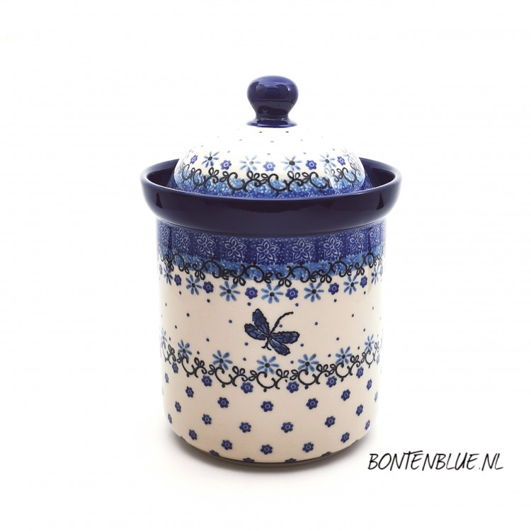 Pools Servies voorraadpotten "Rechte" 492 Pools Servies voorraadpotten "Rechte" 492