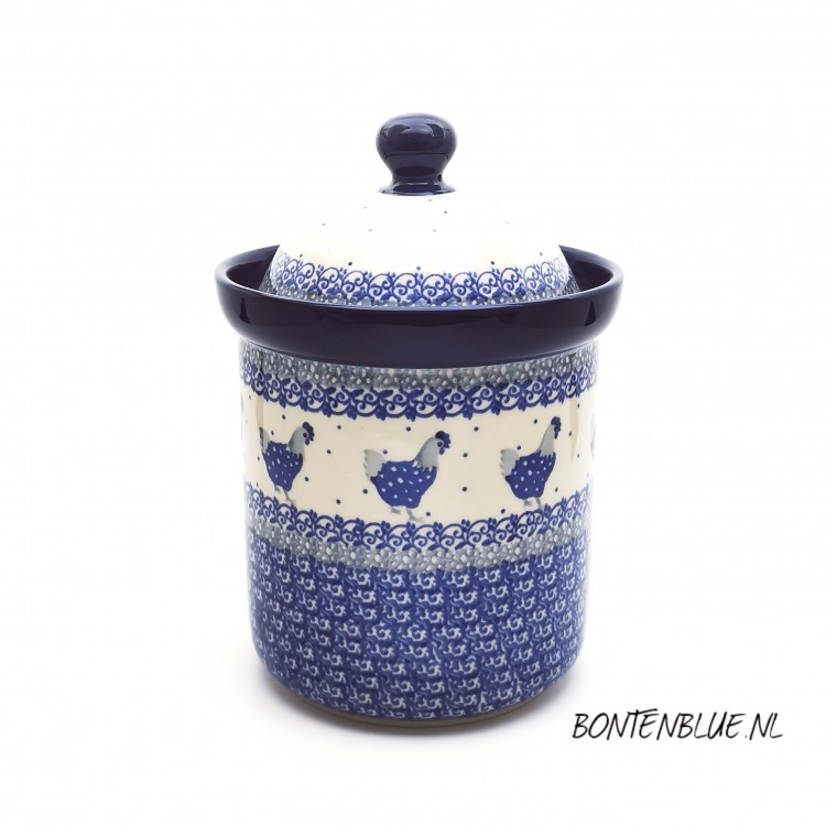 Pools Servies voorraadpotten "Rechte" 492 Pools Servies voorraadpotten "Rechte" 492