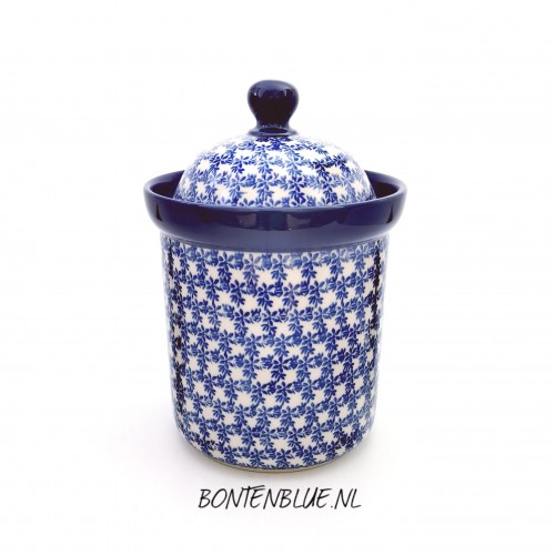 492 Bunzlau Storage Jar L 1,3 Liter decor 2790X
