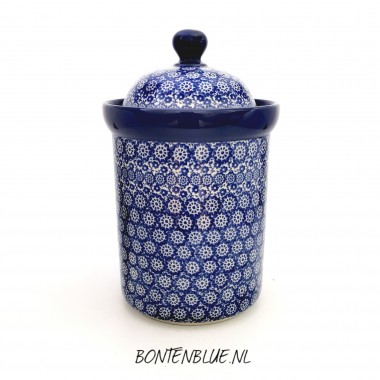 493 Bunzlau Voorraadpot XL 1,5 Liter decor 2615X 493 Bunzlau Voorraadpot XL 1,5 Liter decor 2615X