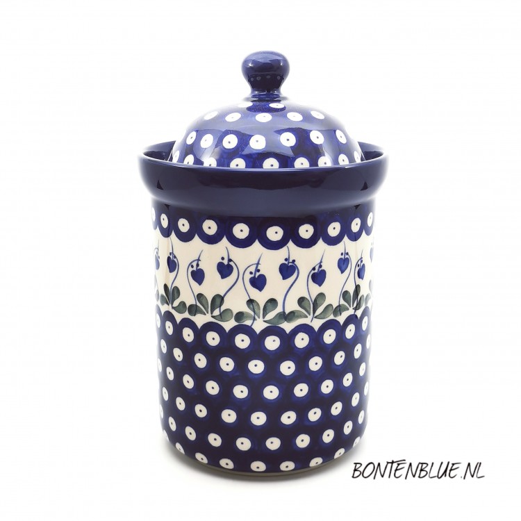 Pools Servies voorraadpotten "Rechte" 493