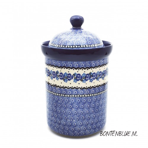 493 Bunzlau Voorraadpot XL 1,5 Liter decor 882X Fresh Water