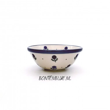 556 Bunzlau Nest schaal XS Ø 12,5 cm decor 135X Blue Berry