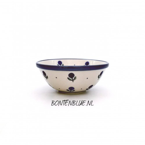 556 Bunzlau Nest schaal XS Ø 12,5 cm decor 135X Blue Berry