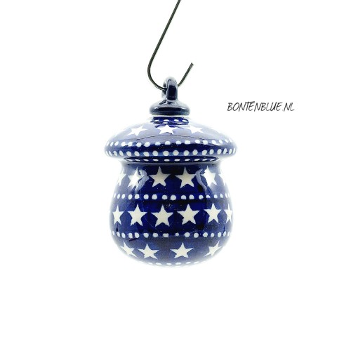 572 Bunzlau Christmas ornemet decor 119X Midnightstar
