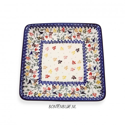 582 Bunzlau Square serving dish M  21 x 21 cm decor 3208X