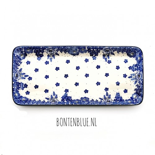 584 Bunzlau Rectangle serving dish decor 1975X