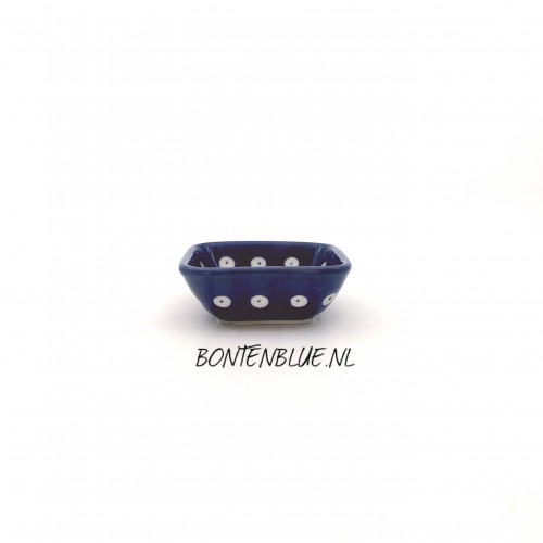 604 Bunzlau Square bowl XS 70 ml decor 70AX Blue Eyes 604 Bunzlau Square bowl XS 70 ml decor 70AX Blue Eyes