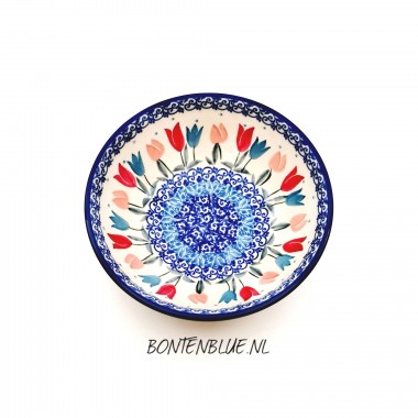 626 Bunzlau Yoghurt schaaltje Ø 14,5 cm decor 2598X