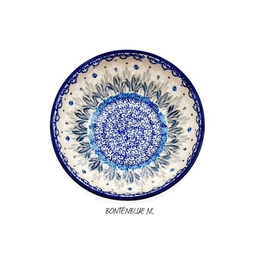 626 Bunzlau Yoghurt schaaltje Ø 14,5 cm decor 2752X 626 Bunzlau Yoghurt schaaltje Ø 14,5 cm decor 2752X