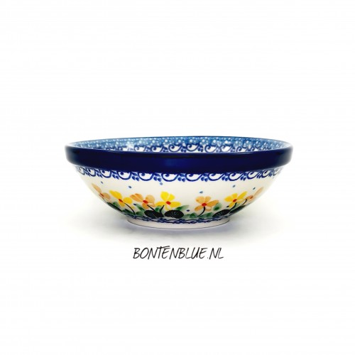 626 Bunzlau Yoghurt schaaltje Ø 14,5 cm decor 2753X