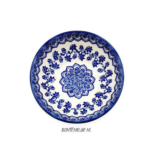 626 Bunzlau Yoghurt schaaltje Ø 14,5 cm decor 2774X 626 Bunzlau Yoghurt schaaltje Ø 14,5 cm decor 2774X