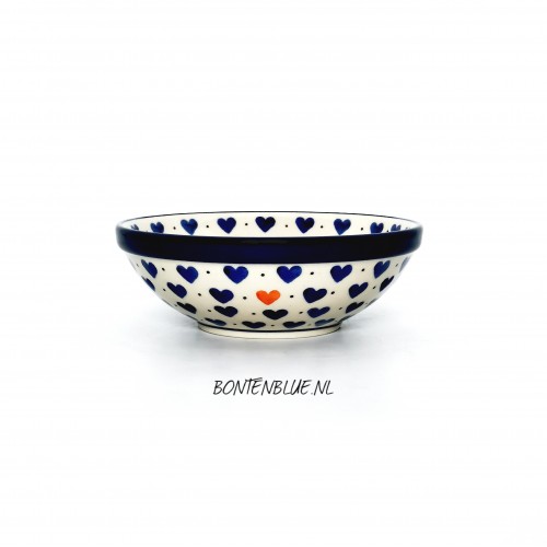 626 Bunzlau Yoghurt schaaltje Ø 14,5 cm decor 570X