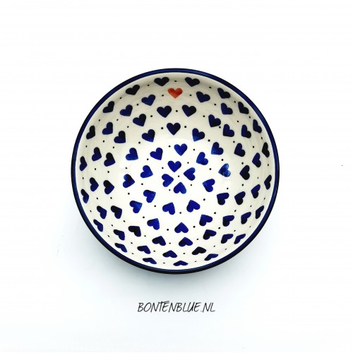 626 Bunzlau Yoghurt schaaltje Ø 14,5 cm decor 570X 626 Bunzlau Yoghurt schaaltje Ø 14,5 cm decor 570X