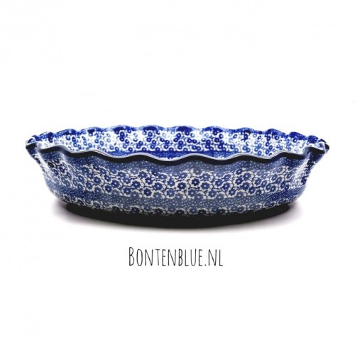 636 Bunzlau Pie dish L decor 2546X