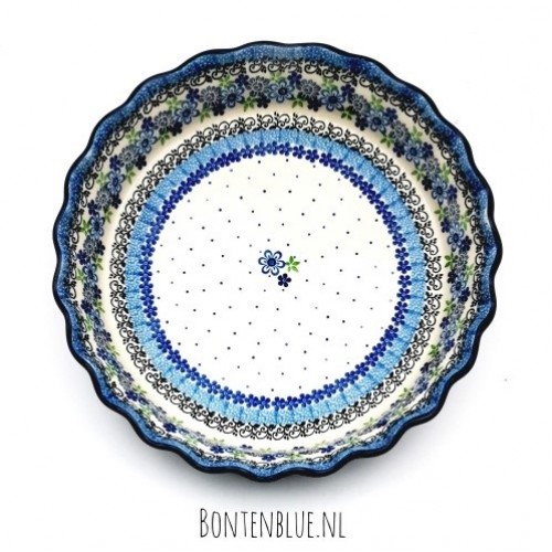 636 Bunzlau Pie dish L decor 2633X