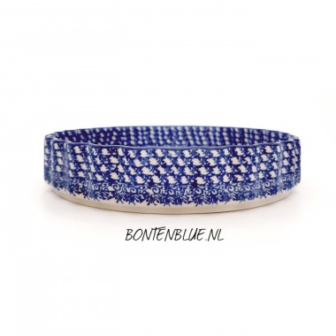 637 Bunzlau Quiche schaal L decor 2895X