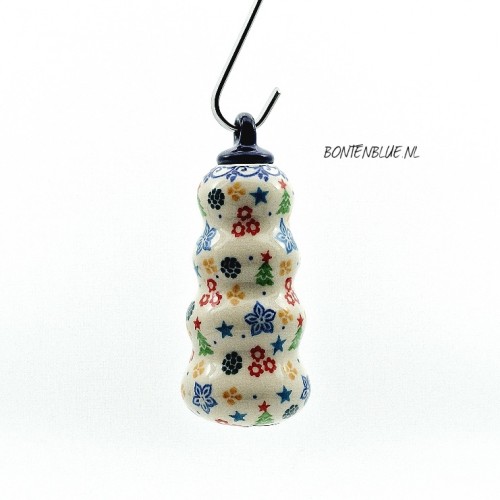 666 Bunzlau Christmas ornement decor Unikat 4858