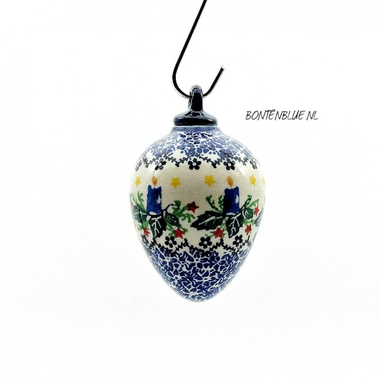 Pools Servies Kerstbomen, -ballen, -engeltjes, -bellen, Kerkjes, vazen en potten 667