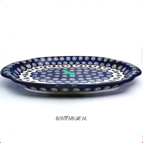 684 Bunzlau Tray 27/39 cm decor 366X Kerst