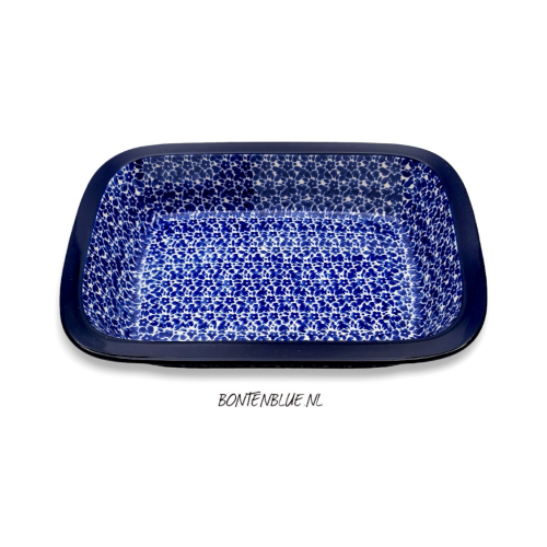 69 Bunzlau Ovenschaal decor 2396X Indigo