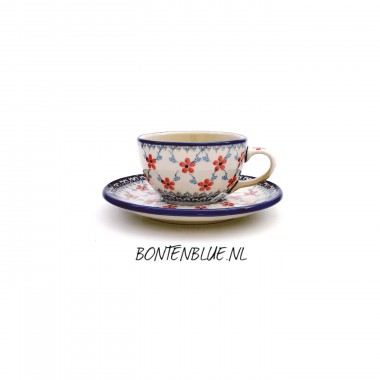 767 Kop en schotel 150 ml decor 2098X 767 Kop en schotel 150 ml decor 2098X