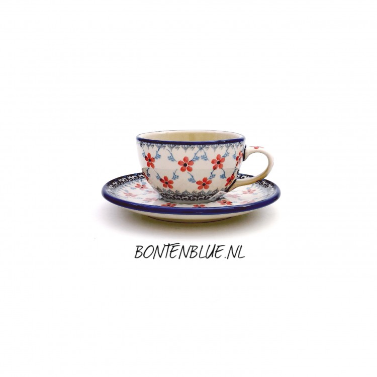 Pools Servies Kop en schotel 150 ml 767