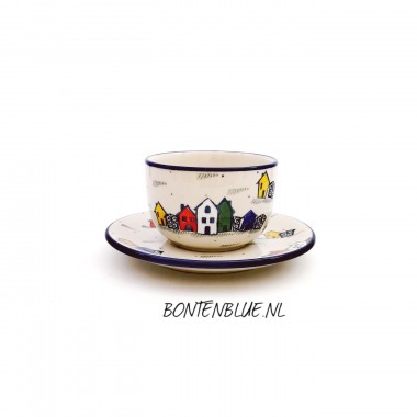 768 Kop en schotel 200 ml decor Unikat 5180X