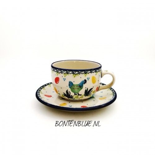 768 Cup and saucer 200 ml decor Easter