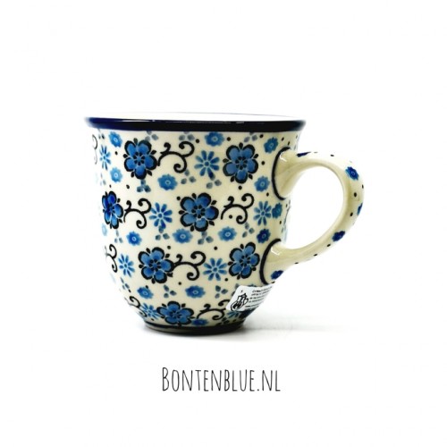 824 Bunzlau Tulip mug L 300 ml decor 2490X 824 Bunzlau Tulip mug L 300 ml decor 2490X