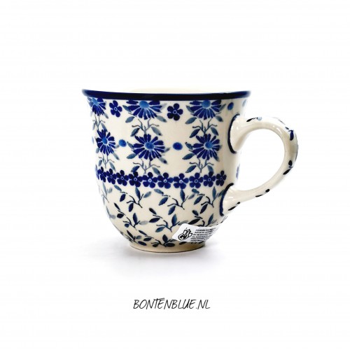 824 Bunzlau Tulip mug L 300 ml decor 2613X 824 Bunzlau Tulip mug L 300 ml decor 2613X